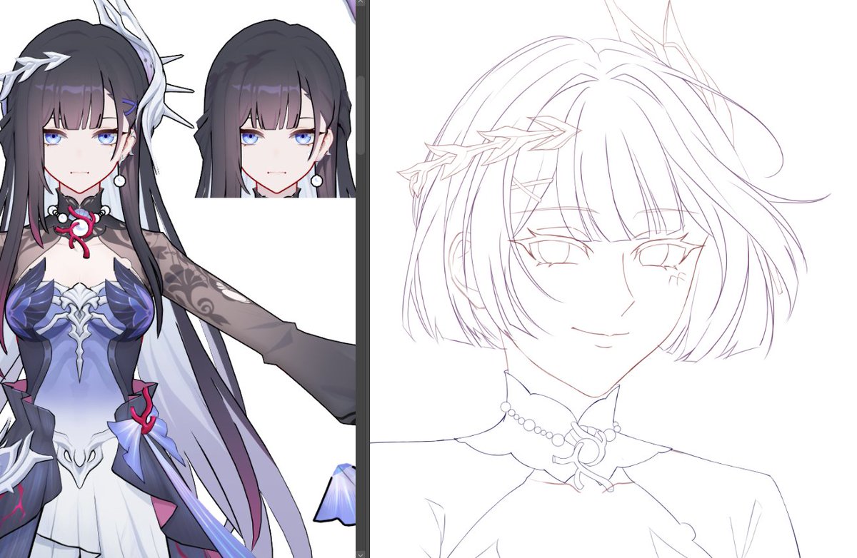 Lunélotte (Commission Open) tweet media