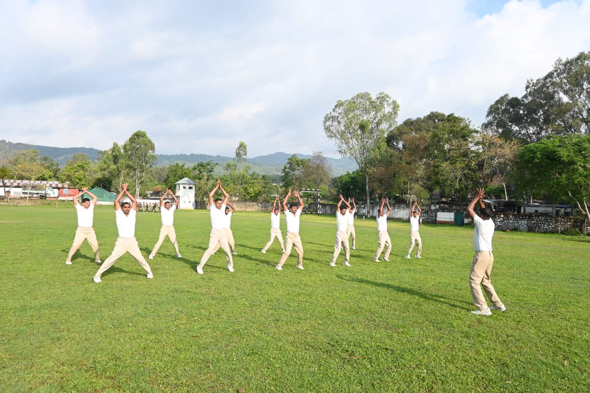 Morning activities - 32 Bn #CRPF
Fitness is freedom—the ability to run, lift, jump, and live without limits. Train today so you can enjoy life tomorrow. 🏃 #ActiveLifestyle