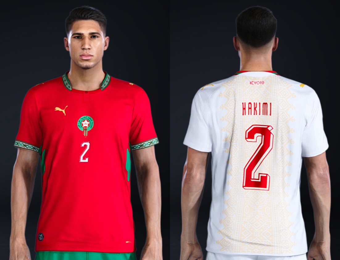 cicakepo's tweet image. #PES2021 Preview Font &amp;amp; KITs NT Morocco 2026 | CAF #kitmaker #efootball
Credit to: @DN7_Kits  (Puma Font)
LINK (png &amp;amp; kit-server)
mediafire.com/file/ilu6dmv7s…