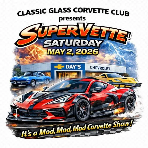 VettesM's tweet photo. Get ready to clear your calendars and polish that fiberglass, because the 43rd annual SuperVette Saturday All-Corvette car show is roaring into Acworth, Georgia on May 2nd 2026.

https://t.co/VDXbVgyLUK https://t.co/QGCS3MBSIW