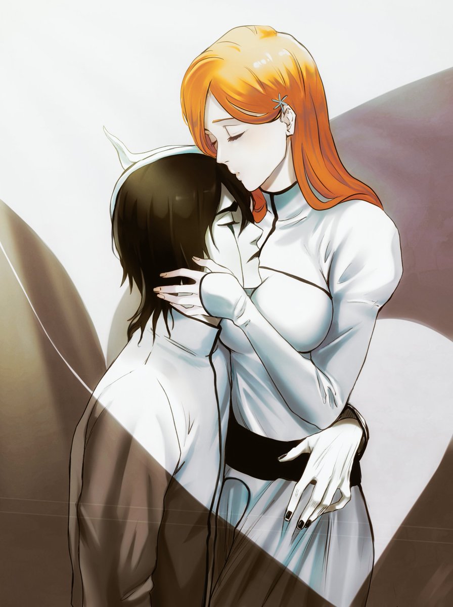 I was inspired by <a href="/keitoz_png/">Keitoz</a> and <a href="/UlquihimeLovers/">UlquiHime Lovers 🦇*️⃣</a> 

I haven't drawn them in ages, but your love is really inspiring. 

#Bleach #Ulquihime
