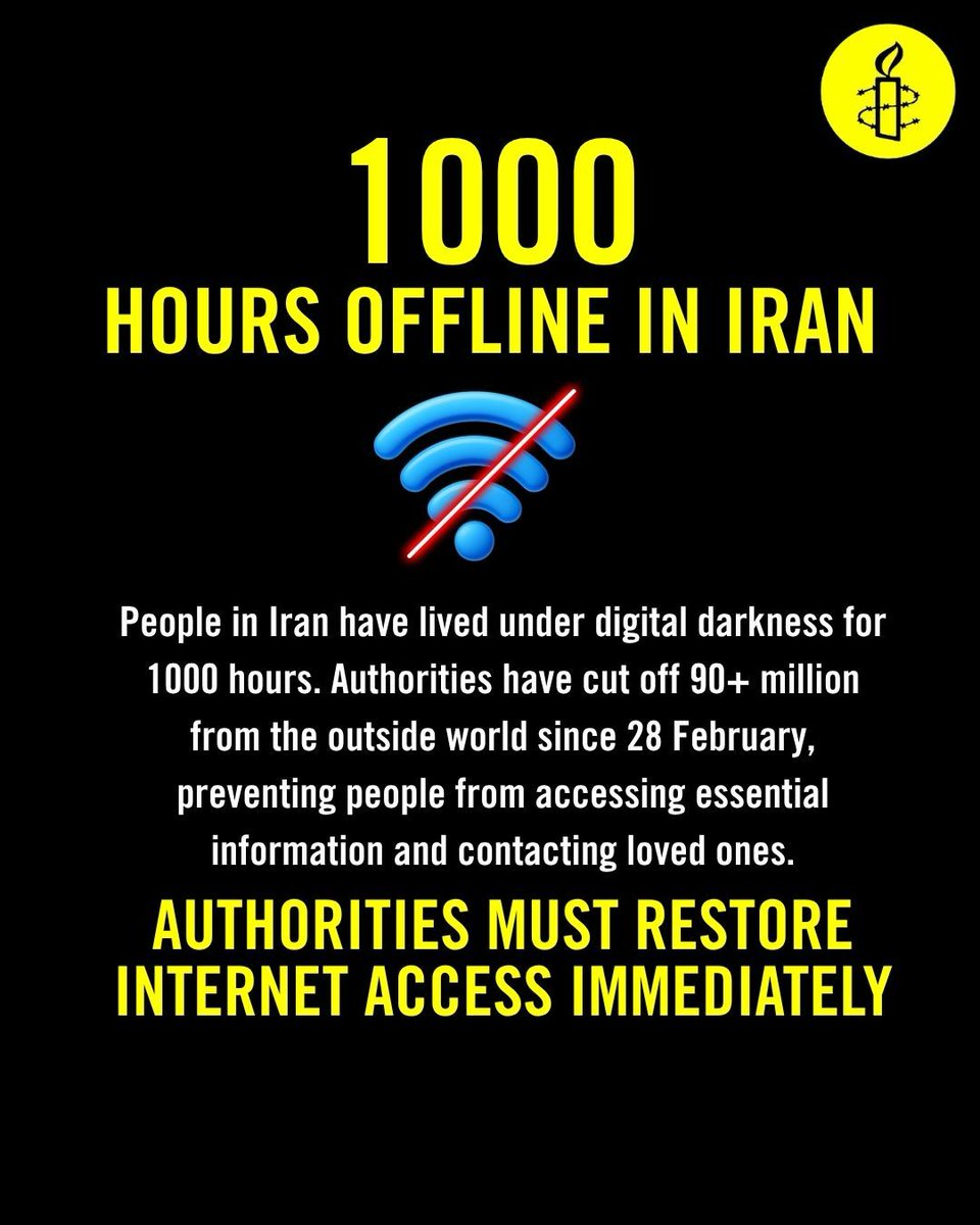 Amnesty Iran tweet media