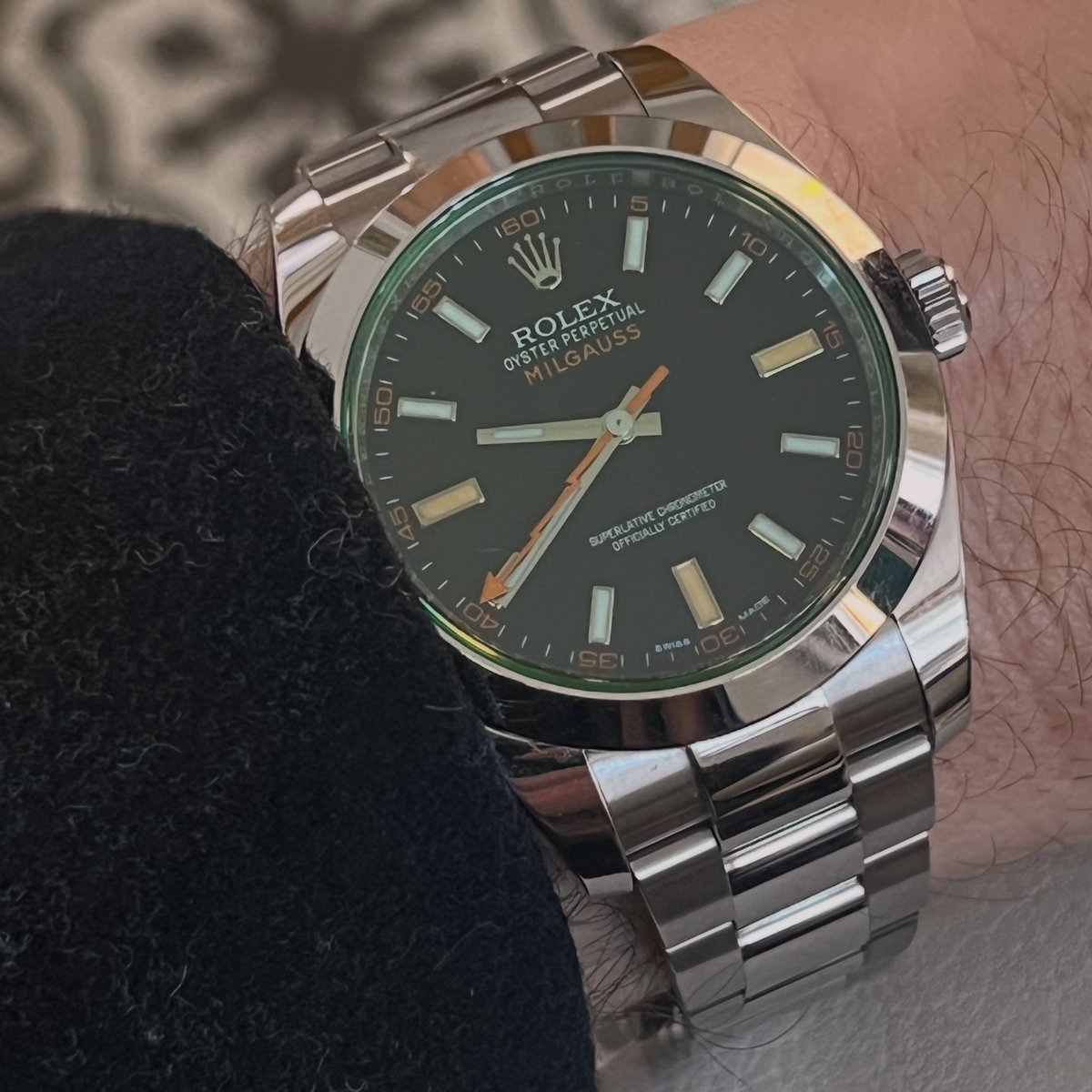 We just secured this highly exclusive Rolex Milgauss for a client. Finding rare, precision-crafted timepieces is our specialty.
Ready to find your grail watch? Let our expert team track it down for you. DM us today! #Rolex #Milgauss