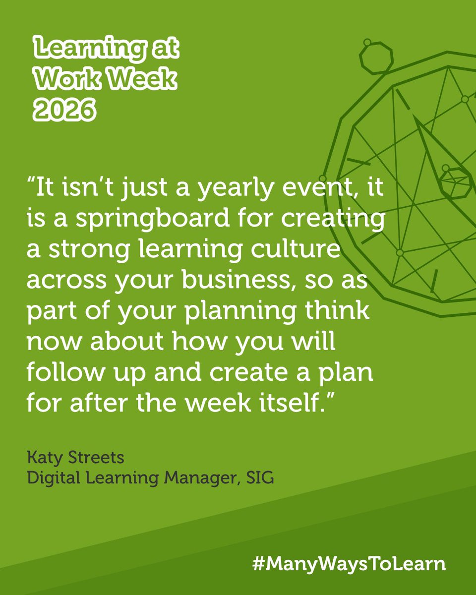 Learning at Work Week tweet media