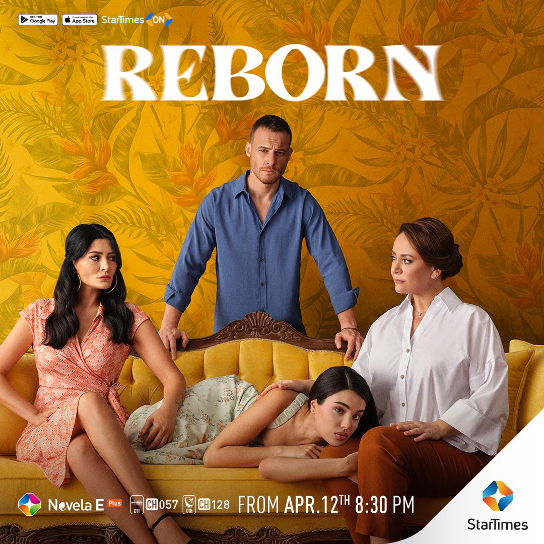 StarTimes_Ng's tweet image. We are going live today!

Don't miss the new series "Reborn", showing today at 8:30pm, on ST Novela E Plus.

Stream live on StarTimes ON: bit.ly/3Pnidav

#reborn #tvseries #drama