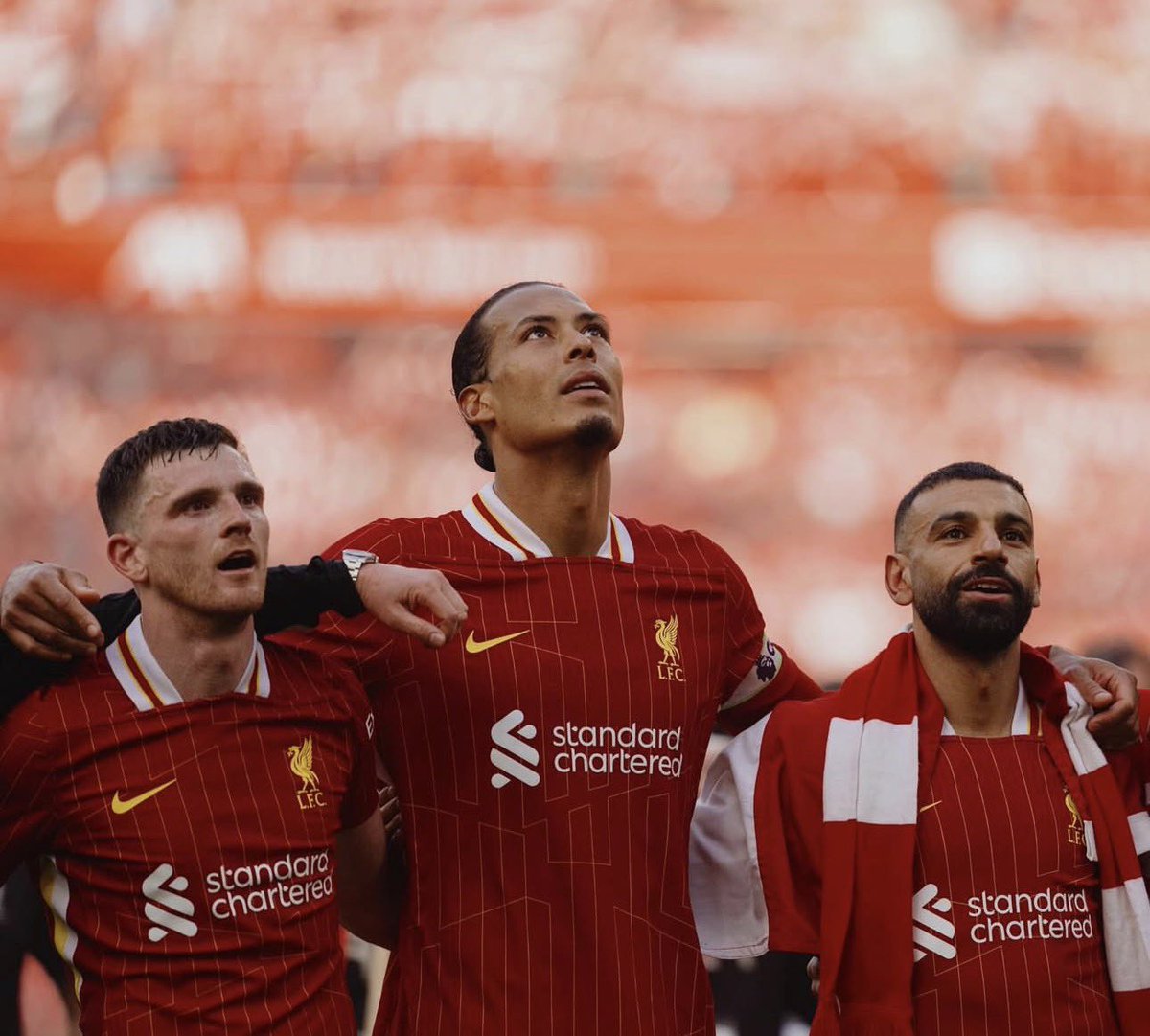 TouchlineX's tweet photo. 🚨📲 𝗡𝗘𝗪: Virgil van Dijk with a beautiful message for Andy Robertson on Instagram:

“Nine years… that’s not just a chapter, that’s a whole era. And when you think about everything we’ve been through in that time, it’s pretty incredible. We know all good things eventually come to an end…

Through the highs, the pressure, the big moments, and the celebrations, you’ve been there every step of the way. Together, we’ve won everything. But more than the trophies, it’s the memories, the battles, and the laughs along the way that we’ll remember most. We’ve been through everything together, big wins and tough defeats. But no matter what was happening, when the whistle blew, we knew we could count on each other. You’ve both been more than teammates, leaders, brothers, and men we could always count on when it mattered most.

So thank you both for the effort, the commitment, the laughs, and the memories. Thank you for helping us win everything, and for making the journey even better along the way.

You came as teammates, you leave as legends… and more importantly, you leave as family.

❤️”