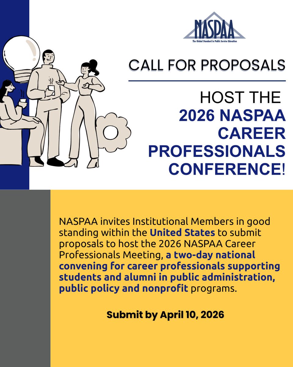 NASPAA tweet media
