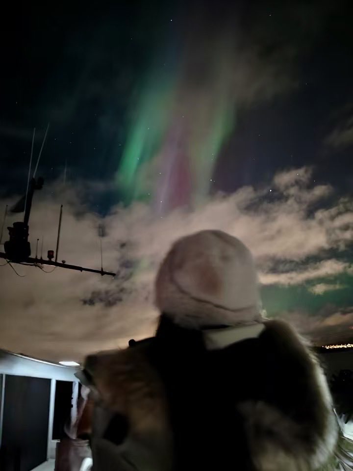 SSoleilTan's tweet photo. I tried to imagine myself a long time ago, in the lands where these stories were first told, during the long winter nights perhaps, under the glow of the northern lights 🌈… #auroraborealis https://t.co/CjGhGuGGB3