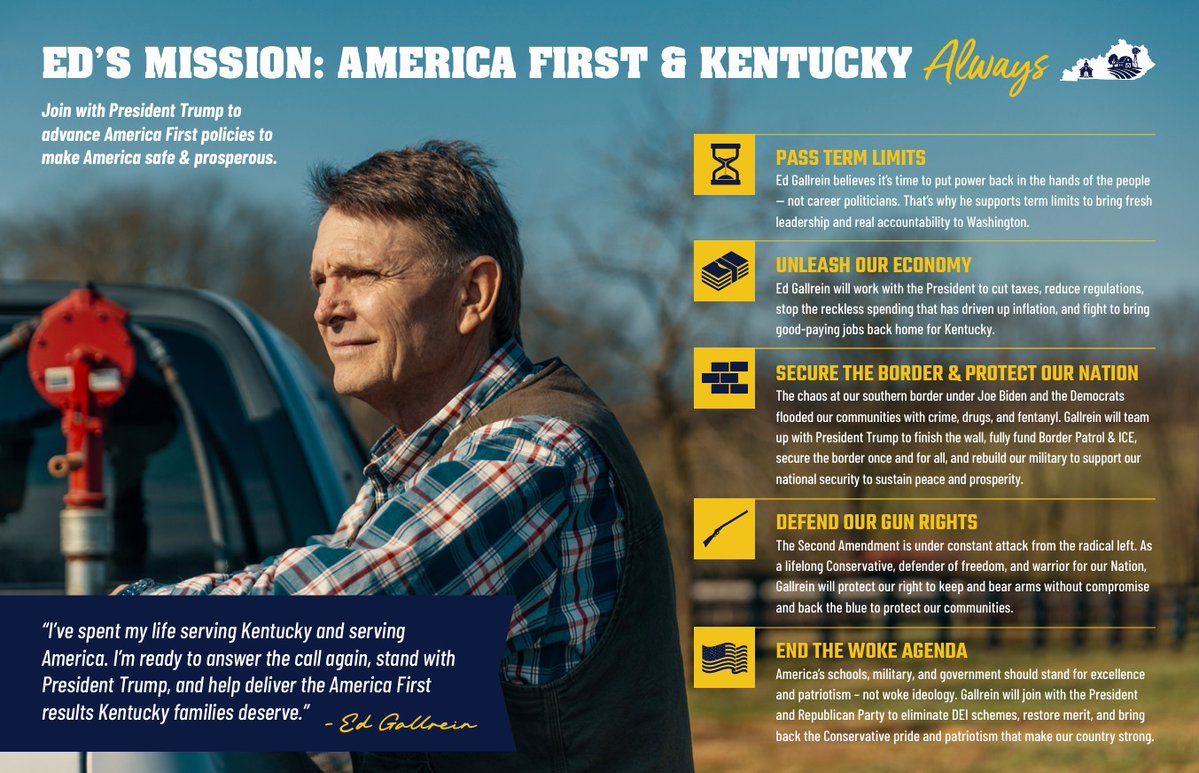 Ed Gallrein tweet media