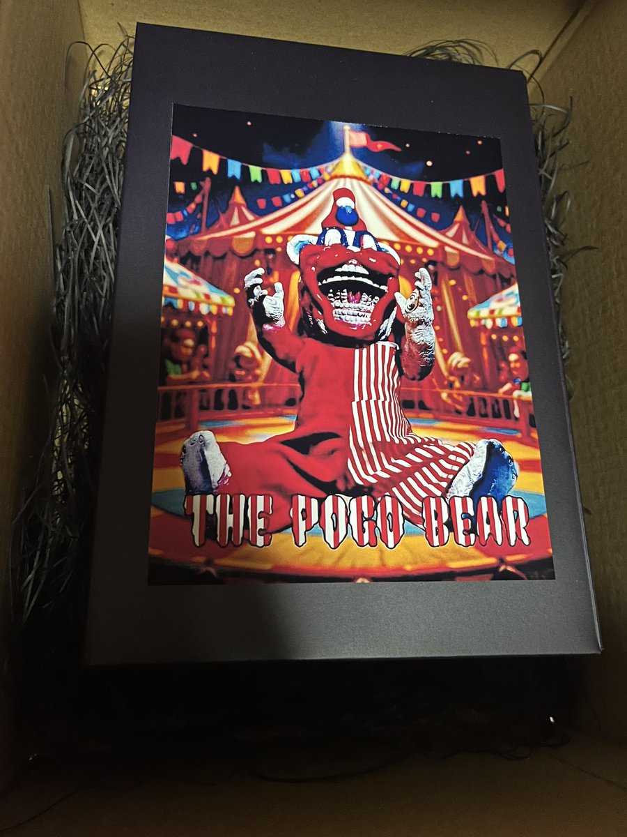 TLxhF6SpKMaIFqP's tweet image. POGO BEAR
初のBEAR手にすることができてとても嬉しいです！
血走った目最高です❤️‍🔥

#暗黒エンターテイメント
#POGO 
#ソフビ
#sofvi