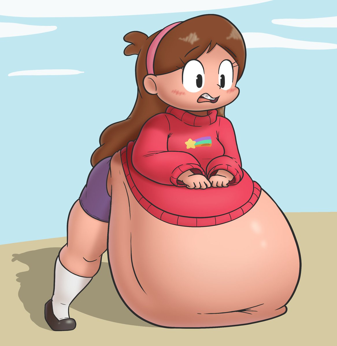 WARRIA14's tweet photo. Anonymous c0mM
Never done any western animated bean before. But plump Mabel do be good 👌 https://t.co/L7JUNGB38J