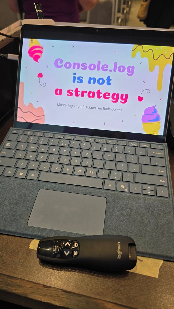 brydziaf's tweet image. I  just stepped off the stage at jsday in Bologna and I’m still smiling 🤩 
My talk: friends exploring Bologna for ice cream 🍦 a puzzle for smarter debugging.
I’m excited about AI assistance in Chrome DevTools + Chrome DevTools MCP server.
#jsday #Bologna #DevTools