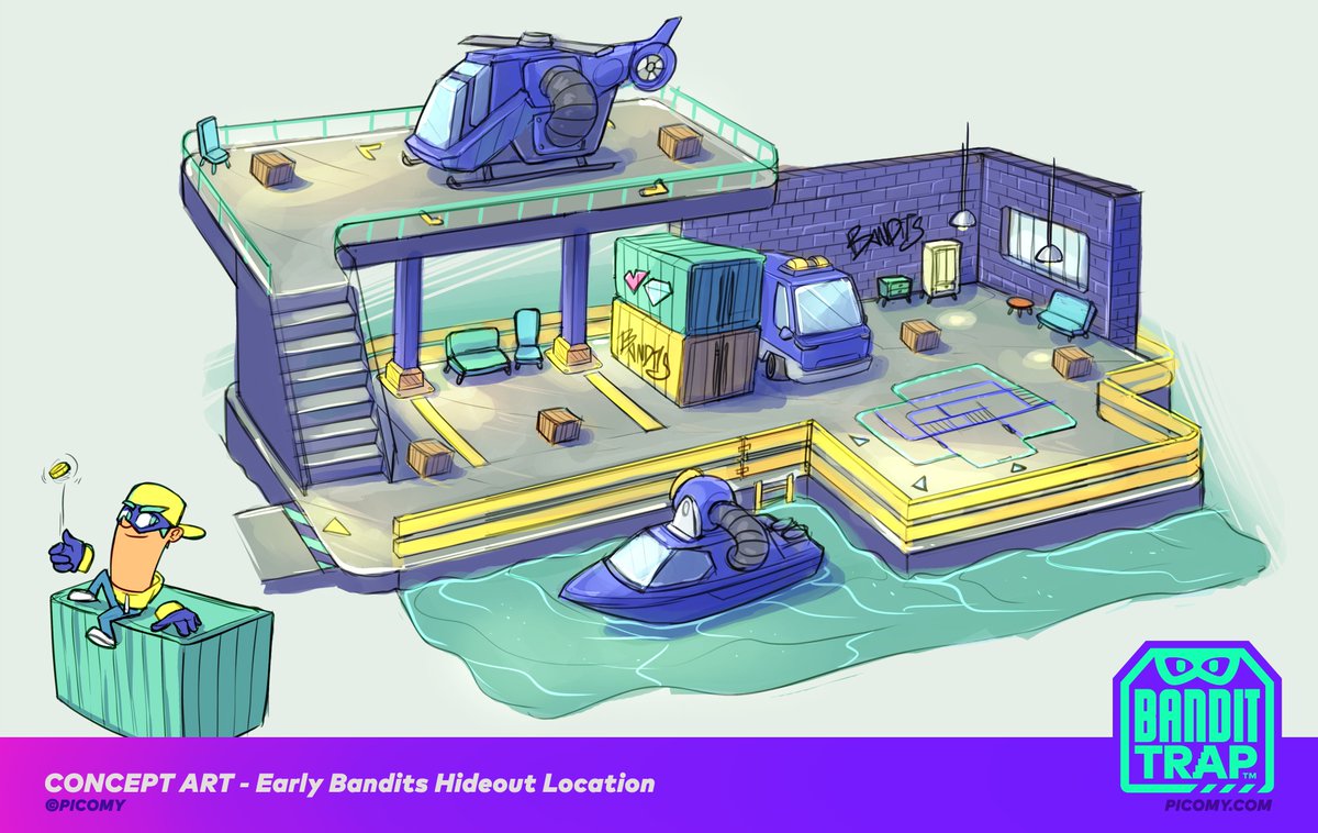 picomy's tweet image. 🖌️🎨 Early Concept Art of the Bandits' Hideout Location. A sneaky cozy diorama!

#conceptart #diorama #multiplayer #bandittrap

@PMStudiosUSA