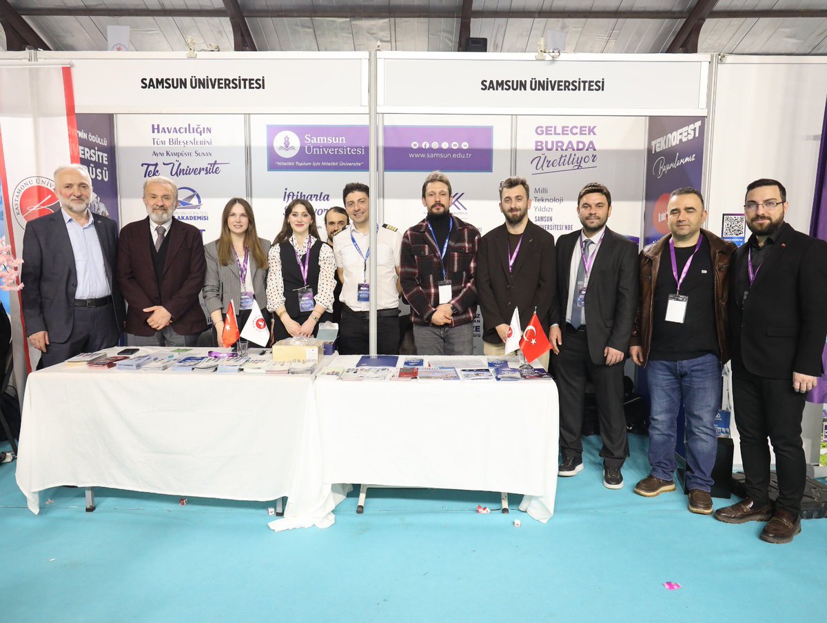 Samukargep's tweet photo. Orta Karadeniz Kariyer Fuarı (OKAF) 2026 kapsamında genç yeteneklerle buluşmak ve ilham verici sohbetler gerçekleştirmek harikaydı.

Standımıza uğrayan herkese teşekkürler! 🙌

#OKAF2026 #Kariyer #GençYetenekler https://t.co/AR6YPXP5Bv