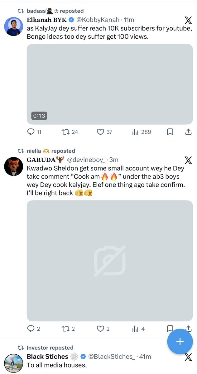 Instead of the Telecel manager finding ways to improve their network, they are using the money to host a show? 

I just logged onto Twitter and nothing is loading, I can’t even reply to tweets. A good government will arrest them