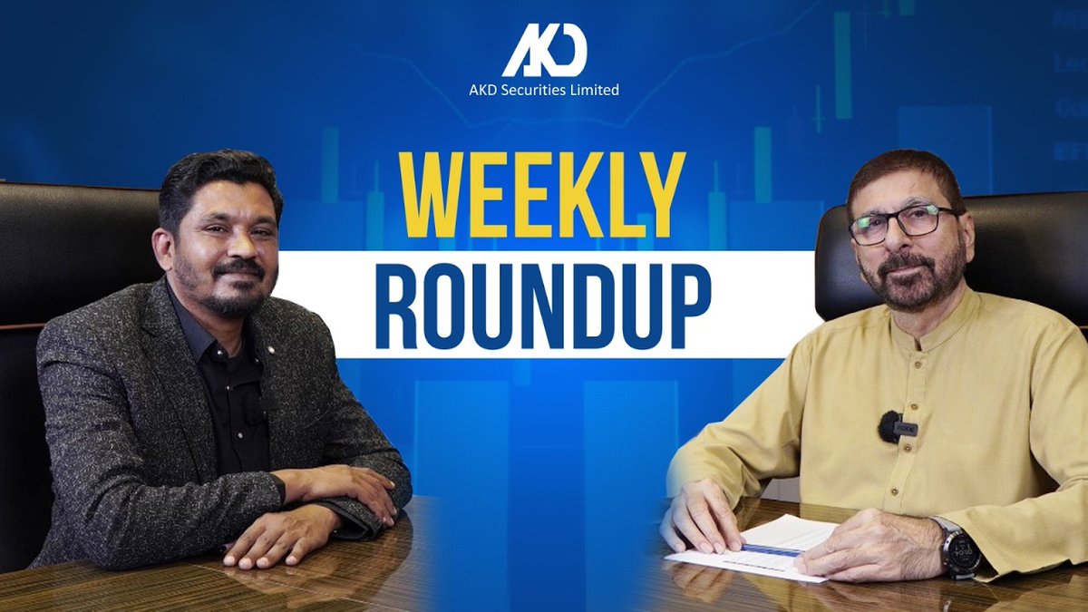 akdsecurities's tweet image. 𝗪𝗲𝗲𝗸𝗹𝘆 𝗥𝗼𝘂𝗻𝗱𝘂𝗽 | 𝗔𝗞𝗗 𝗦𝗲𝗰𝘂𝗿𝗶𝘁𝗶𝗲𝘀 𝗟𝗶𝗺𝗶𝘁𝗲𝗱
youtu.be/JkOQD5wUuhw?si…

#KSE100 #MarketWatch