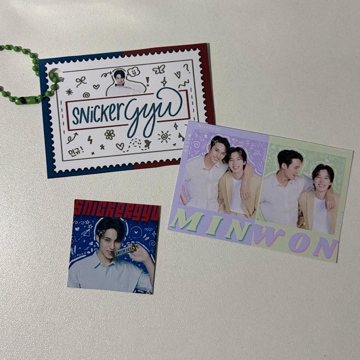 _wonlyone's tweet photo. Clutched so much! HAHAHAHA Freebies for #SNICKERSwithMINGYU iz now readyy😚

The crochet clover is hopefully 1:1 lang para more chance of freebies na mauwii. See you there guysuee!! https://t.co/2pjGDdUUJb