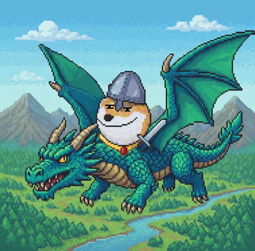 DogeBlocky's tweet photo. GM Happy Friday ⚔️ https://t.co/6GEOied0JQ