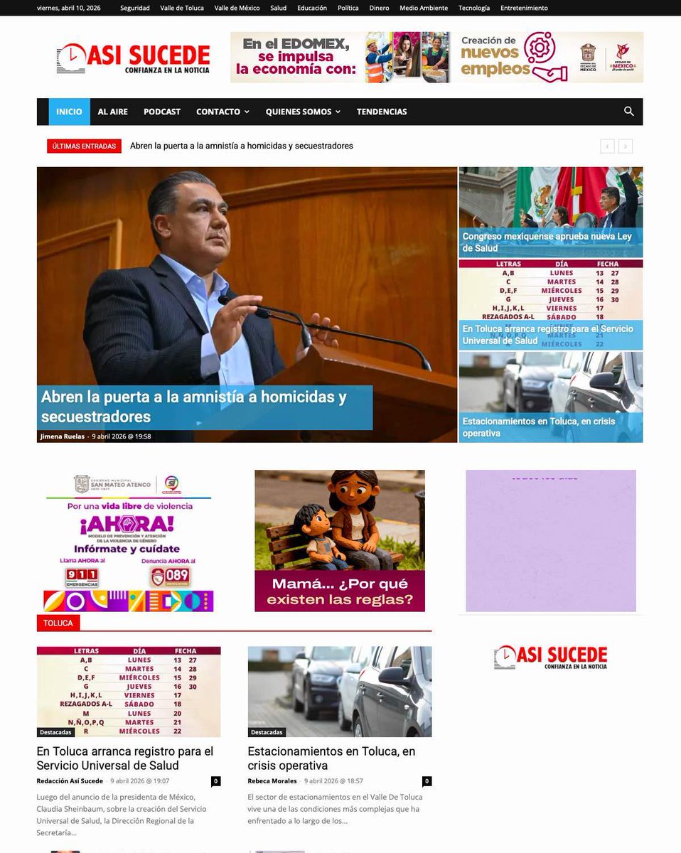 Así Sucede Toluca tweet media