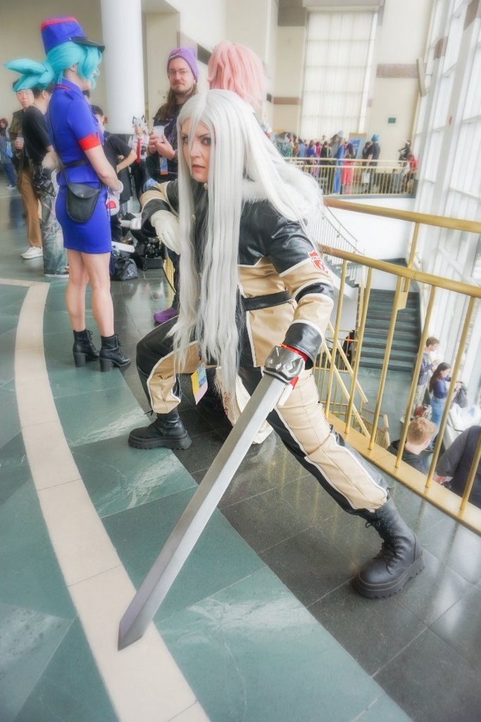 IfangSan's tweet photo. Something something 
I finally cosplayed Squalo at Anime Boston
Something something 
This bring my character count to 6 for KHR?? https://t.co/R0BIChapYo