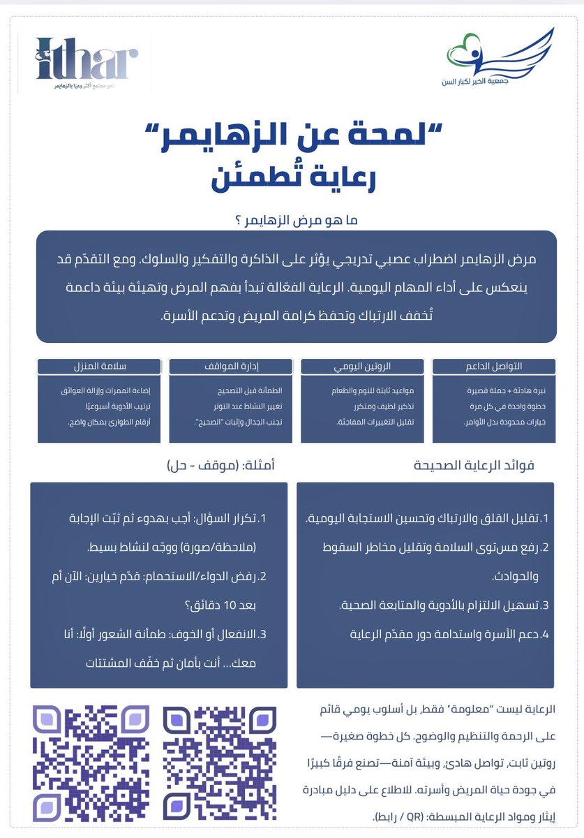 تصميمي لمنشورات توعوية لمبادرة إيثار 
✦ معًا نحو مجتمع أكثر وعيًا بالزهايمر ✦

#graphic_designer #الزهايمر