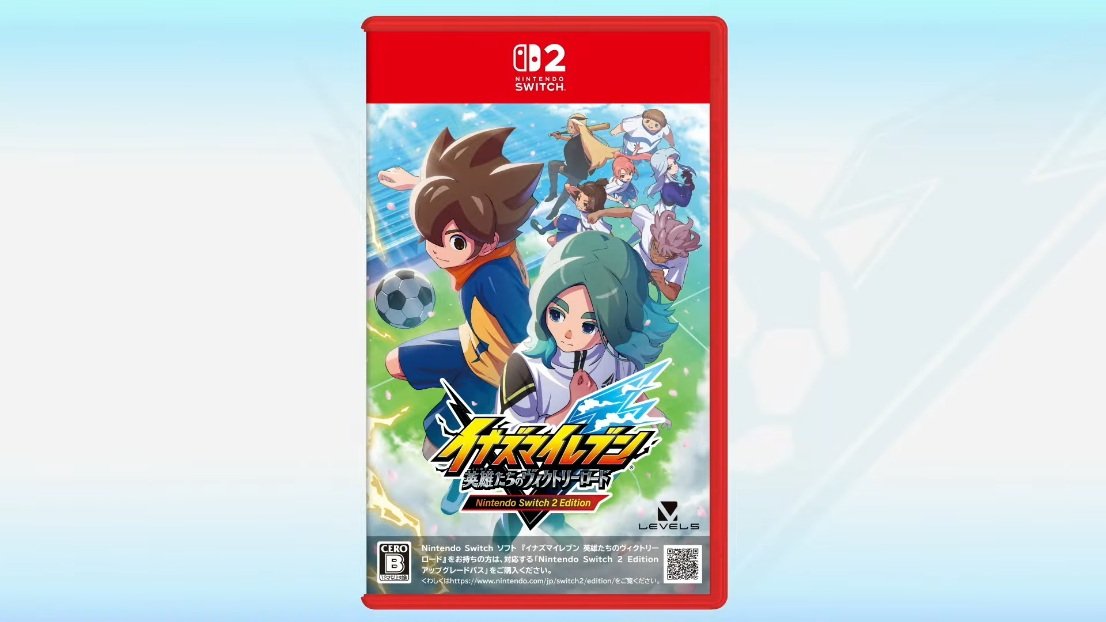IsGameKeyCard's tweet image. 🟢 Inazuma Eleven: Victory Road will be distributed as a real Game Cartridge in JAPAN. #Switch2 #Level5 #GameKeyCard