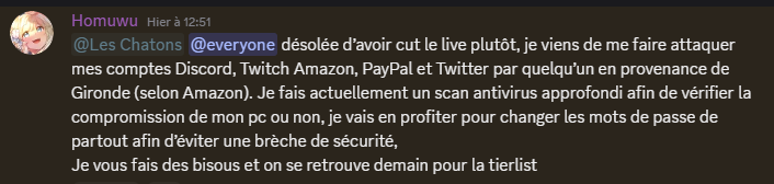 Homu 💙 - VTuberFR Transitionning to VTuberEN tweet media