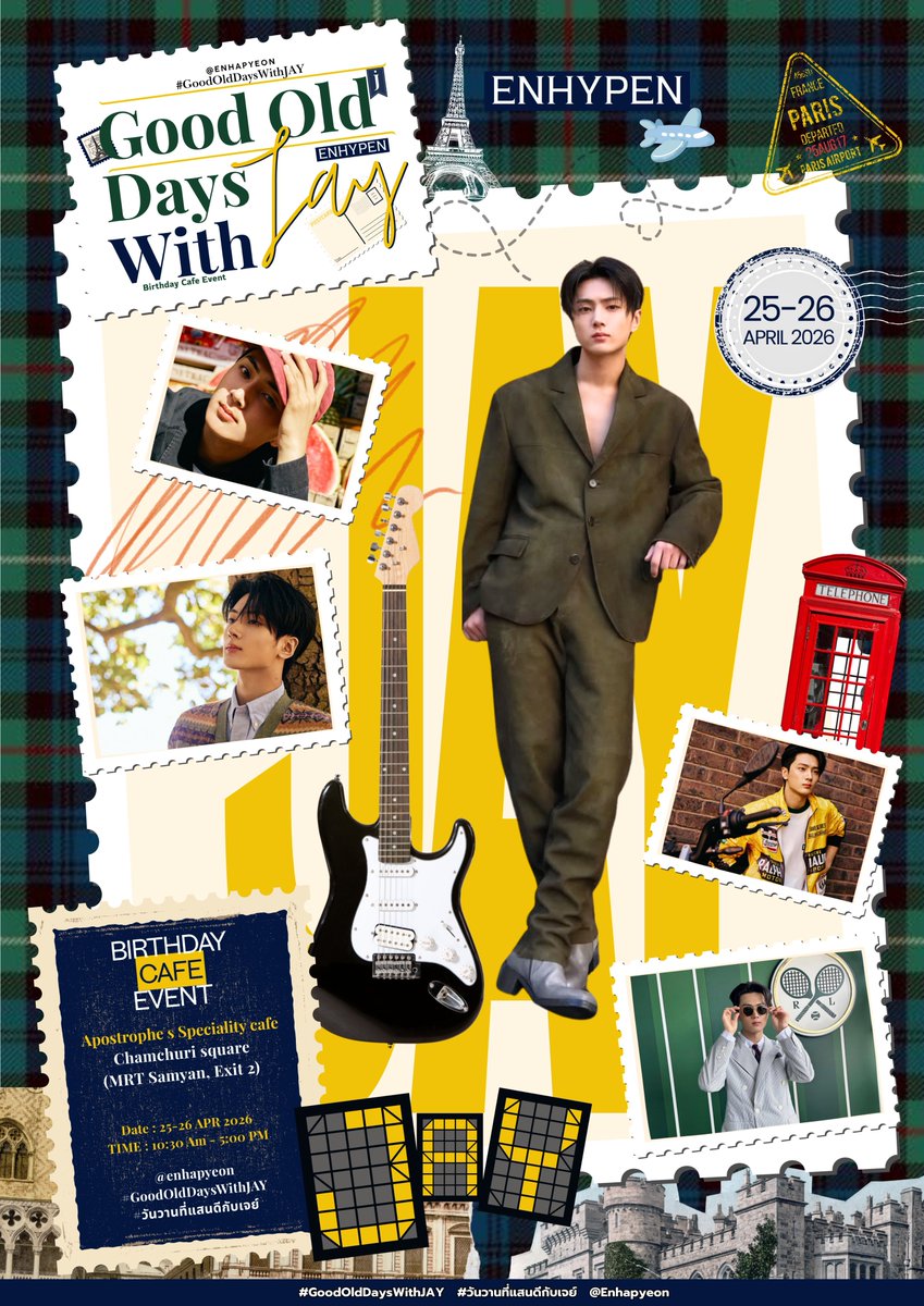 Good Old Days with JAY คาเฟ่วันเกิดเจย์ Enhypen tweet media