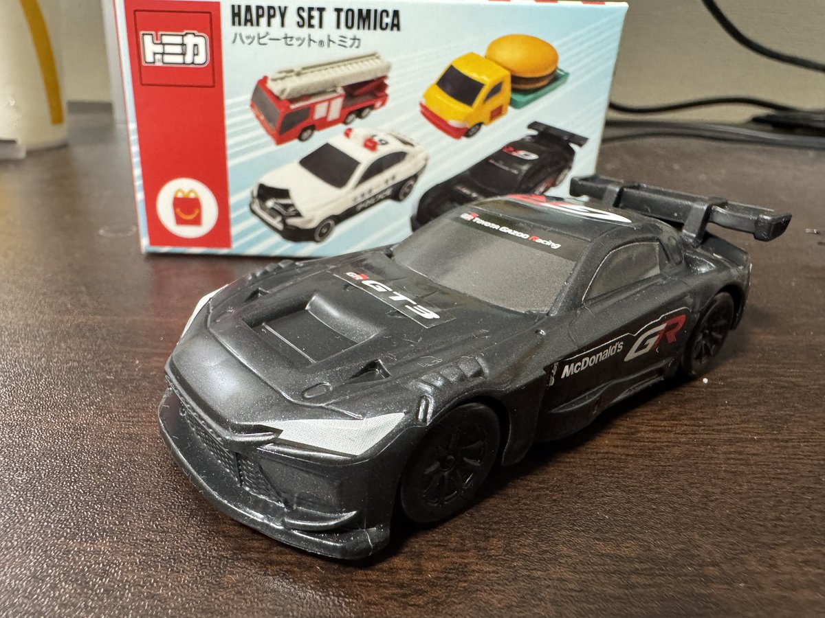 仕事帰りに購入して入手できました
当たってよかったです

#GRGT3 #GRGT #ハッピーセット