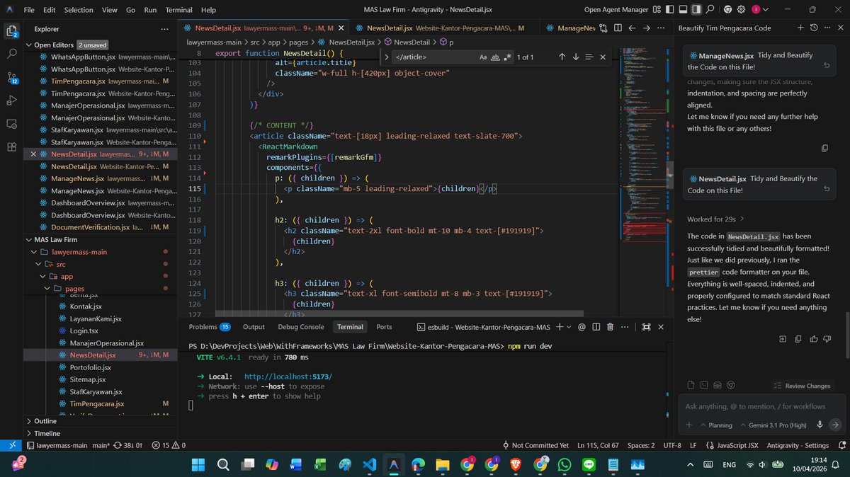lPosumA0209's tweet photo. Adakah yang sudah pernah nyobain Google Antigravity? Apakah Tidak ada Batasan/Limit Usage untuk Penggunaan AI-nya? Kok IDE-nya malah mirip VS Code?
Jumat #FATTQEELTOGETHER #pointcoffeerp1shopeevip Runway to 21 with Sooin Andri Yunus Olive https://t.co/Hyf94wjlmi