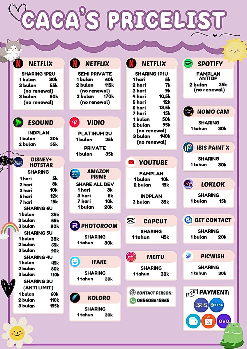 chocooca's tweet photo. @eviloveryay halloow kakk, disini adaa apps prem 🫶🏻
full garansi, legal, trusted, fast process 🙆🏻‍♀️
ada harga ada kualitas ☝🏻
bisa tanya-tanya duluu, testi ada di pinned yaa 📌
💳 all e-wallet &amp; qris
bisa langsung wa untuk fast respon 😻
💌 https://t.co/kDtXEsOtp8 https://t.co/GJWlxMmbzF
