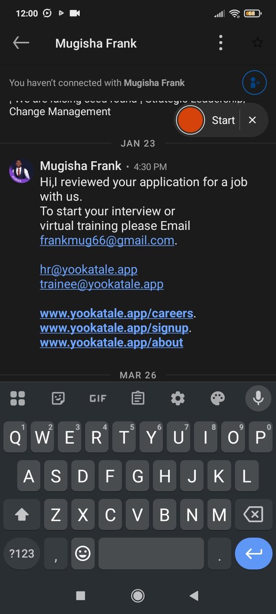 Nasserstyles's tweet photo. @mkainerugaba Gen. @mkainerugaba, our President.A syndicate led by Frank Mugisha (Yookatale) is scamming Ugandan youth. They are hiding behind the image of @CaptMikeMukula to intimidate us into unpaid labor. I am the lead whistleblower and have the contracts &amp; proof ready. Help us, Sir! 🇺🇬 https://t.co/TtjiTk9uDz