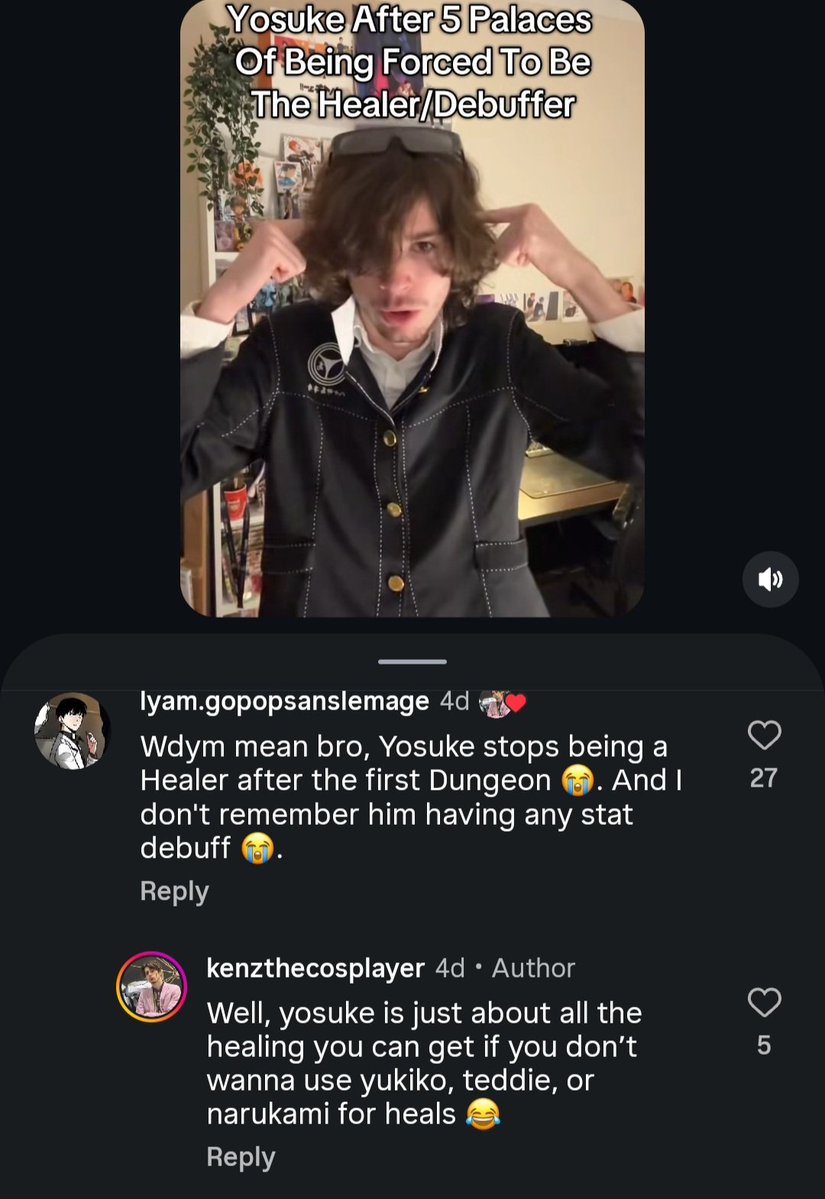 Momo! (playing p4g) tweet media