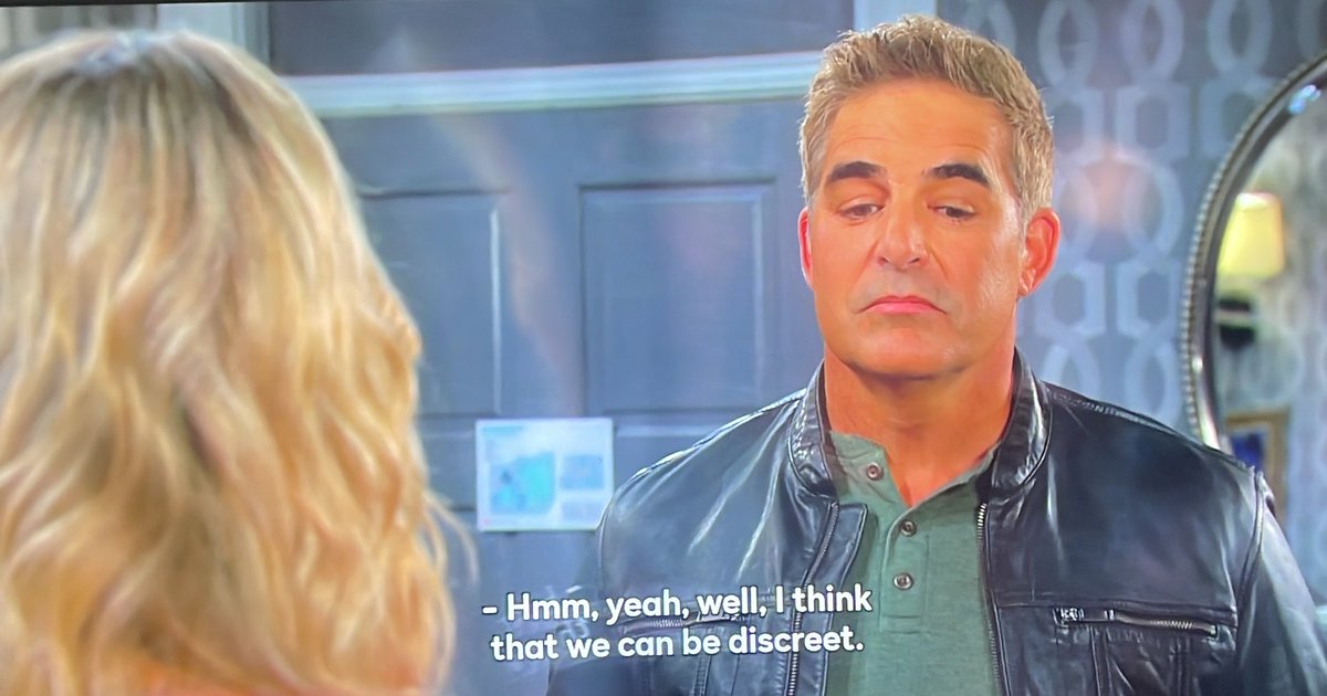 I have a feeling that Days is gonna pair Kristen and Rafe. I see a bit of chemistry in today’s episode and Kristen needs a new partner if the show commit to Bristen.

#days #dool