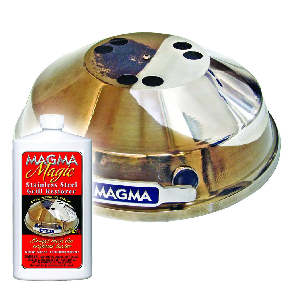ProductWorldUSA's tweet image. Magma Magic Cleaner/Polisher - 16oz dlvr.it/TRywL1 #MagmaMagic #GrillCleaner #StainlessSteel #BoatOutfitting #Polisher