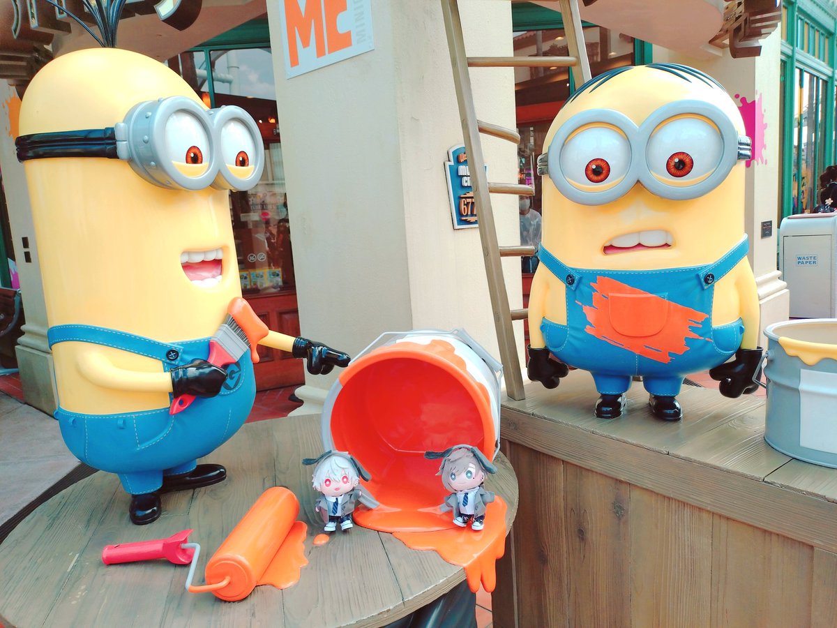 パレード待ち中に後ろのミニオンで撮った🫟💛
#にじぬいが見られるタグ
#USJファン