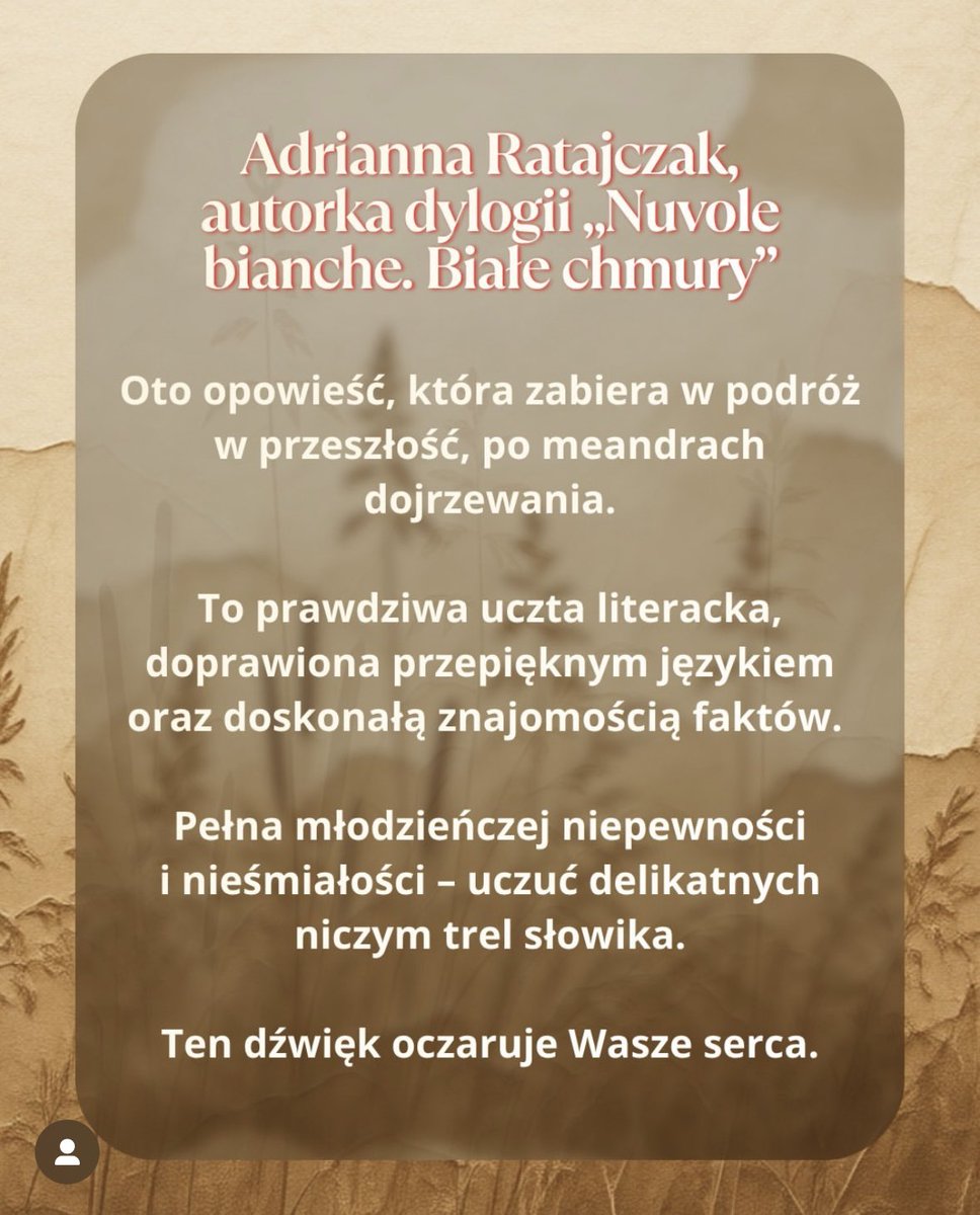 Tak się składa, że ostatnio popełniłam blurba 🤭
Ten wspaniały debiut będzie miał premierę jeszcze w tym miesiącu i zapewniam Was, że naprawdę warto po niego sięgnąć!
#twitteroweksiążkary