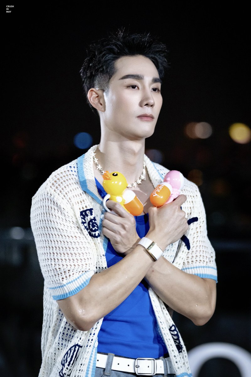 Crushinmay's tweet image. บุคคลที่ Ready for Songkran แบบสุดๆ 😌

FORCE WITH NOLA
#NOLAxFORCE