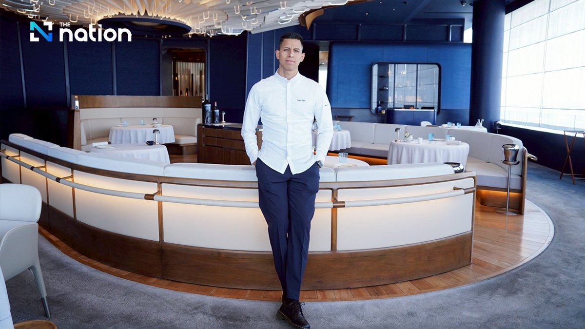 Thenationth's tweet image. Siam Piwat’s game-changing vision elevates Blue by Alain Ducasse  to Bangkok’s Finest French Dining Destination

#BluebyAlainDucasse #FineDining #Bangkok #FrenchCuisine #Gastronomy #TheNationThailand

Read more : nationthailand.com/life/food/4006…
