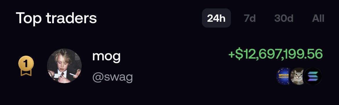 mikasasolslayer's tweet image. We went from $200k monthly pnl's to $12mil daily pnl's. 

Trenches are healing🙌