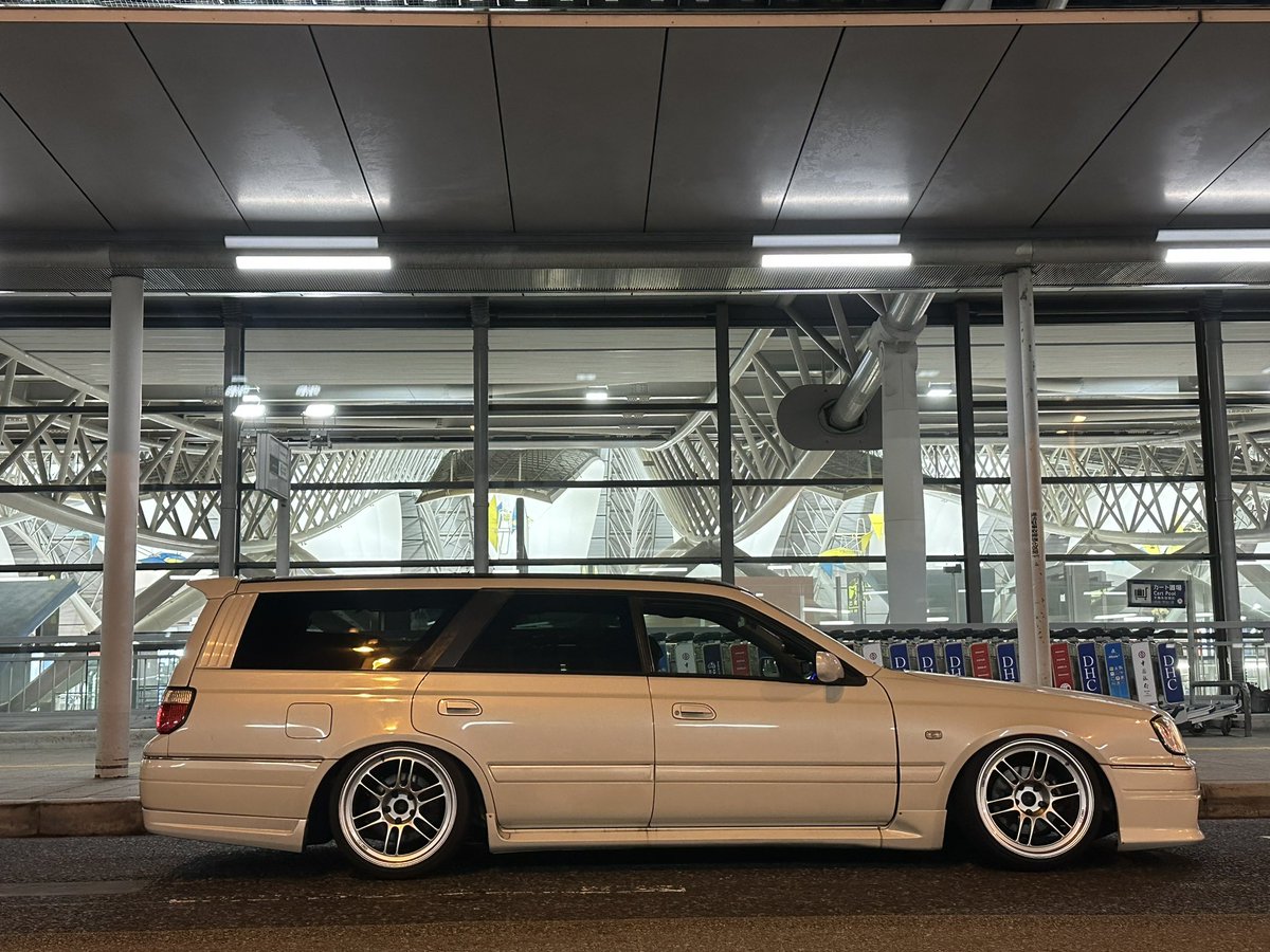 illest5137's tweet photo. #あなたが愛車を選んだ理由を三つ教えて

1. 黒皮シート×サンルーフが欲しかったから。

2. フロント ストラット足、FRベースで、ER34からRB26載せ替えが良かったから。

3. 生涯最後の愛車で、RB26載せ替えのFR GT-Rワゴンのドリ車を作りたかったから笑 https://t.co/6xfqCpyTdJ