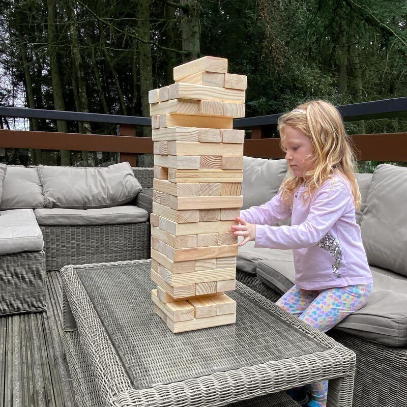 Newitts's tweet image. Elevate your outdoor fun with the Urban Giant Tumbling Tower—stack it up to 1.5 metres! 😮
Sturdy pine, 56 blocks, and a zip-up carry bag make it perfect for any garden party. Let the games begin!
buff.ly/1uiAAxB 
#GardenGames #OutdoorFun #GiantJenga #SummerParty