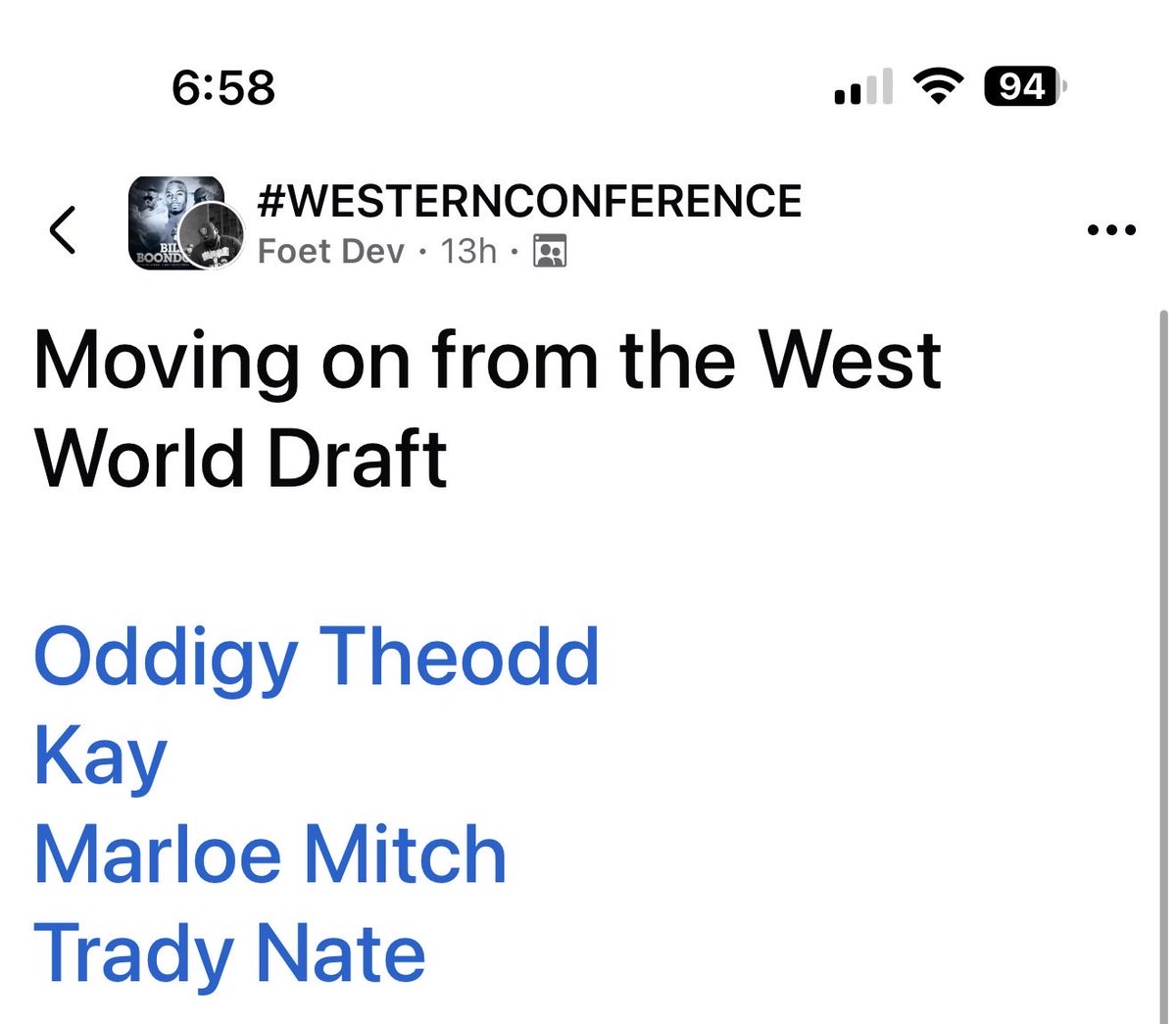 UBattleRealm's tweet photo. 3 of our guys moving forward in the West World Draft! Congratulations guys! https://t.co/CqljGrlfVo