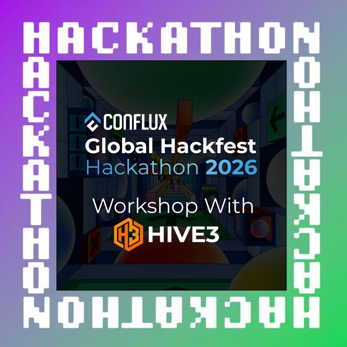 Conflux_Arabic's tweet photo. ⏰ سيبدأ في غضون ساعتين!
ورشة عمل Hive3 الخاصة بنا على وشك البدء - كجزء من Global Hackfest 2026

ادخل إلى عالم Conflux الافتراضي اليوم - إعداد الأفاتار، جولة حول العالم، صوت مكاني، كل شيء

سنبدأ على Discord Stage ثم ننتقل مباشرة إلى المنصة معًا

📅 الجمعة، 10 أبريل | 11:00 ET👇👇 https://t.co/waeEarmwvS