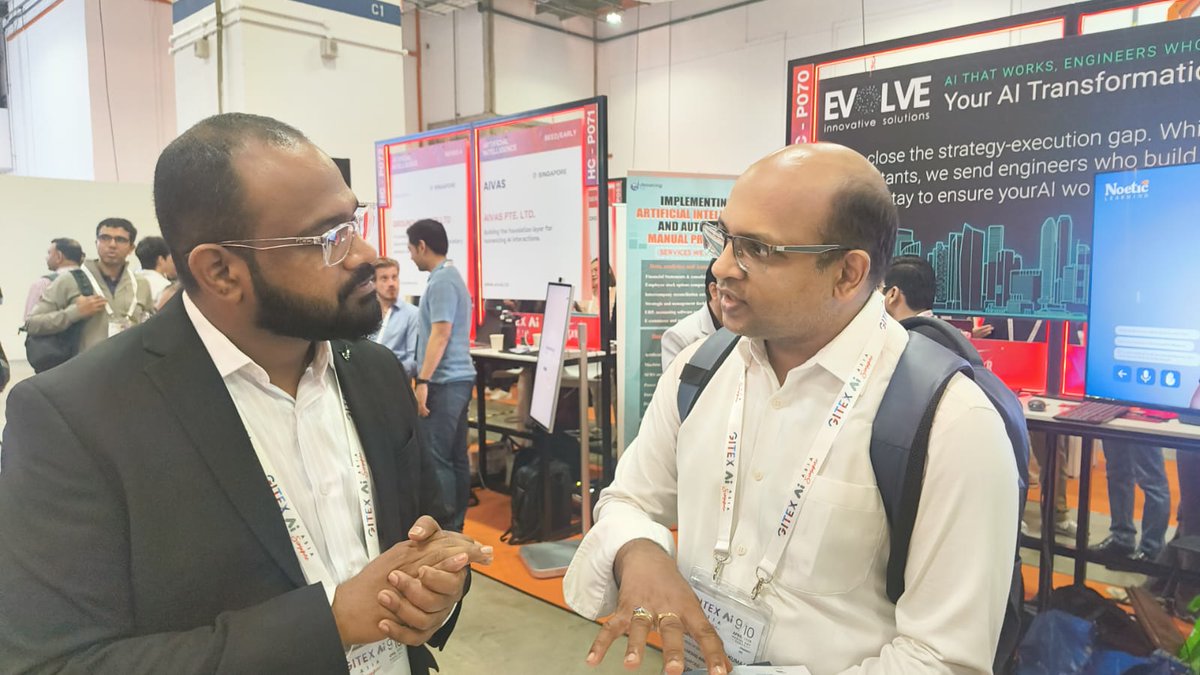 Elroi_Software's tweet image. Day 2 at @GITEX_GLOBAL has been truly impactful.

@Elroi_Software  @abacux_cloud 

#GITEXAsia2026 #Singapore #Elroi #AbacuX #Networking #Innovation #BusinessGrowth #AbacuXERP