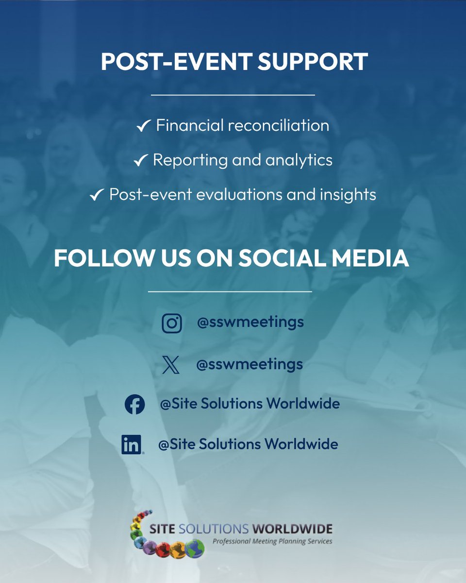 sswmeetings's tweet image. With a personalized touch and years of experience in meetings and hospitality, we handle every detail so you can focus on your mission.
From planning to execution, we provide creative solutions &amp;amp; expert guidance. Ready to start? Call 518-399-7181. #EventPlanner #OurServices