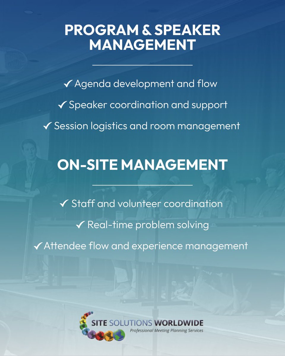 sswmeetings's tweet image. With a personalized touch and years of experience in meetings and hospitality, we handle every detail so you can focus on your mission.
From planning to execution, we provide creative solutions &amp;amp; expert guidance. Ready to start? Call 518-399-7181. #EventPlanner #OurServices