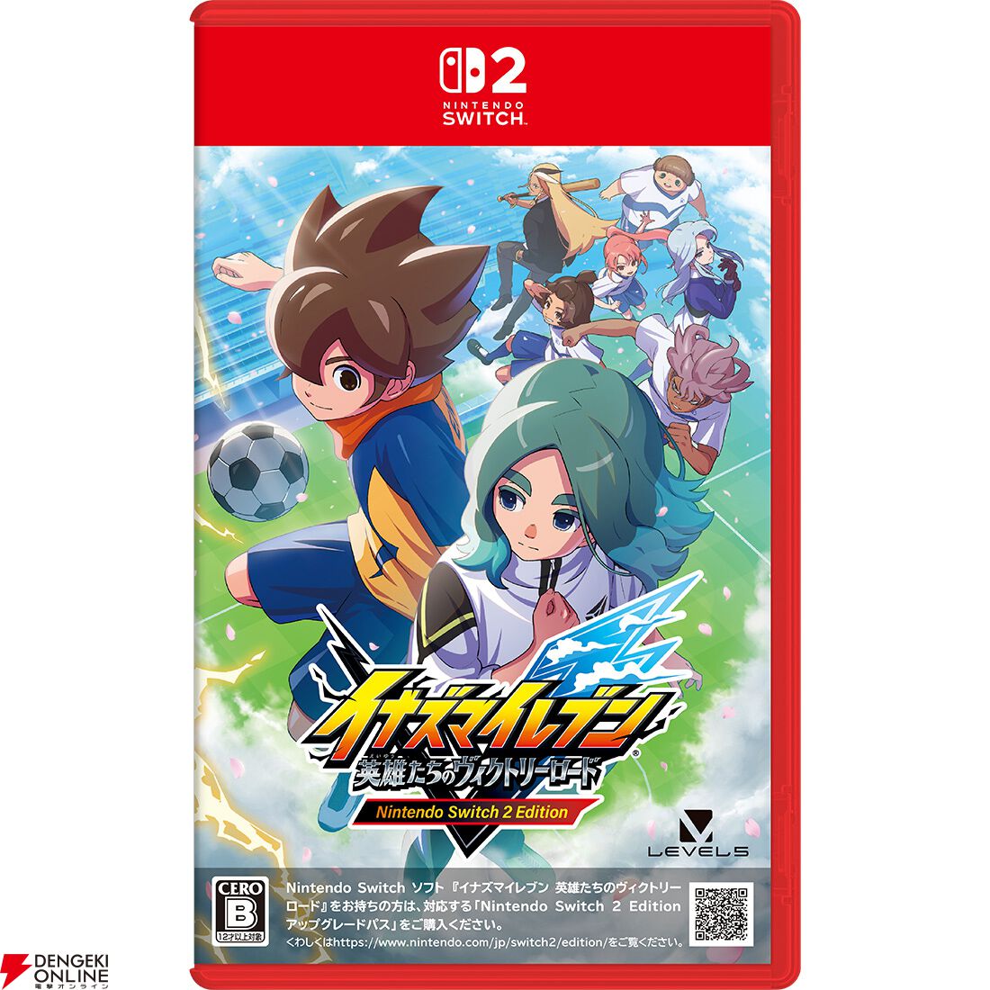 イナズマイレブン 英雄たちのヴィクトリーロード 予約特典 タペストリー イナズマイレブン 英雄たちのヴィクトリーロード Nintendo Switch 2
