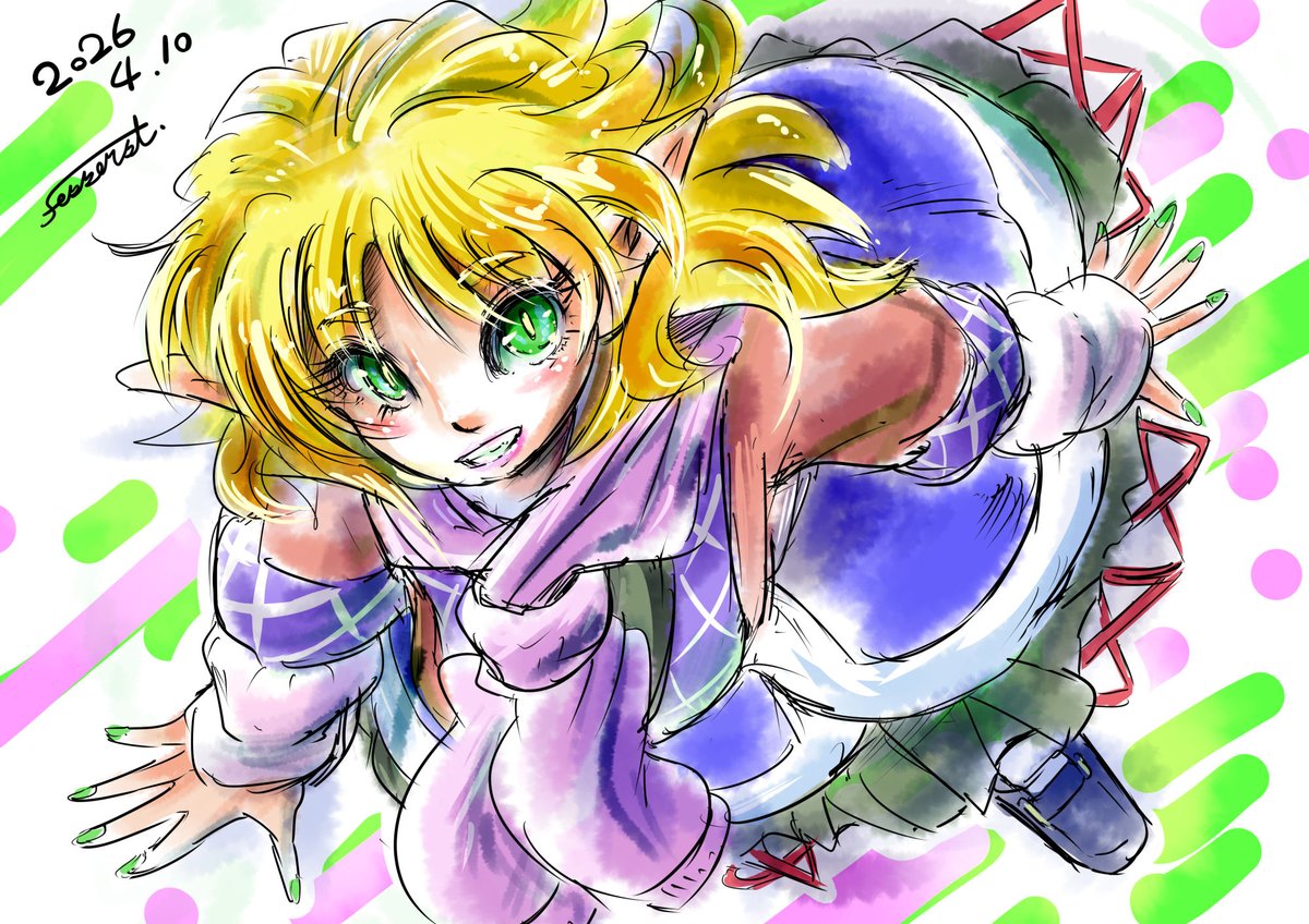 fesserst's tweet photo. #4月10日はパルスィの日
#4月10日は嫉妬の日 https://t.co/RGLnpjSi9C