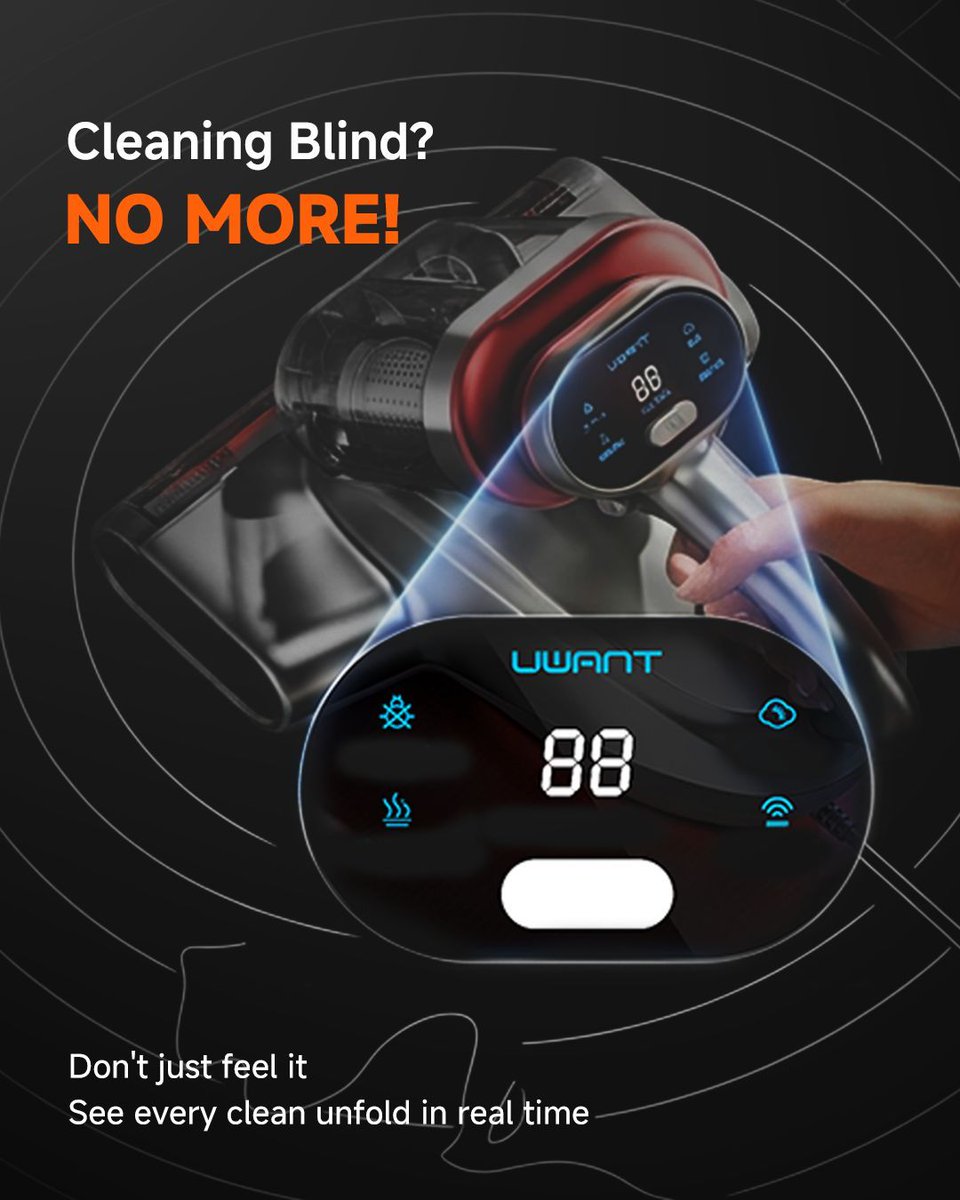 UWANT_official's tweet image. Your bed is alive.
No, seriously.

If you’ve never used a mattress cleaner…
you have no idea what’s living in there.

Meet the M700. Smart, powerful, and weirdly addictive to use.

#UWANT #M700 #Cleaning